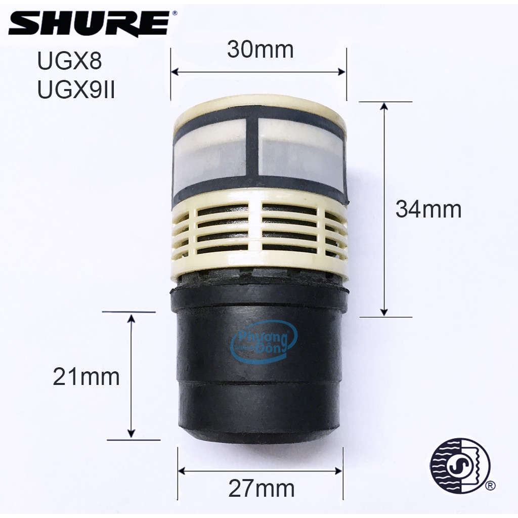 Củ Micro Shure UGX8-UGX9 II độ nhạy cao khả năng bắt âm tốt hàng loại 1