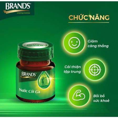 Hộp 6 Chai Nước Cốt Gà BRAND'S (42ml/Chai)