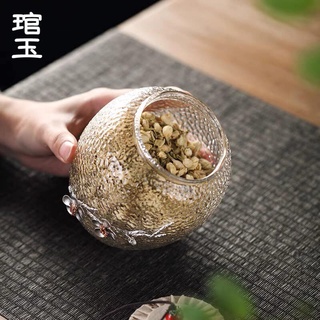 HŨ ĐỰNG TRÀ THỦY TINH