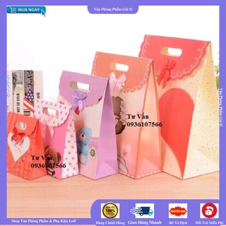 [ GIÁ HỦY DIỆT ] Túi giấy đựng quà có nắp A5 - CAO CẤP