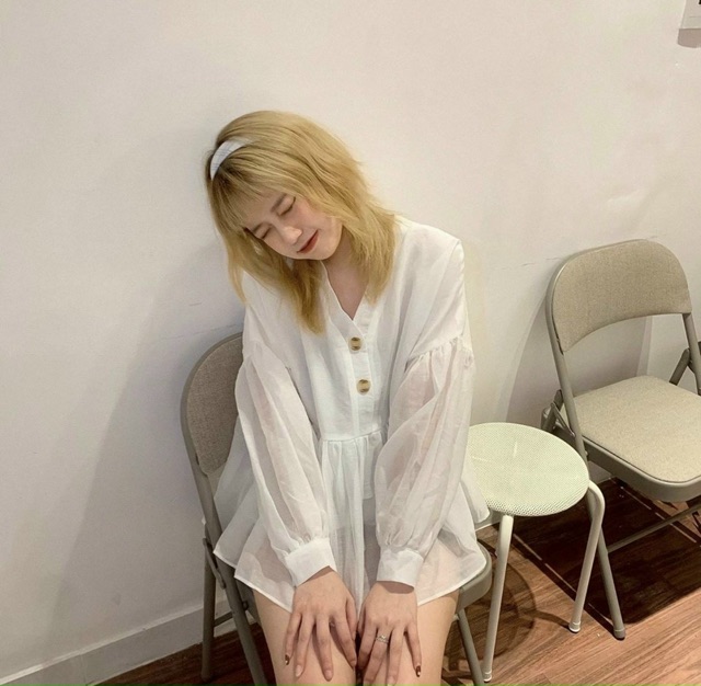 [ẢNH THẬT+VIDEO] Áo Babydoll Voan Bồng Ullzzang Tay Dài