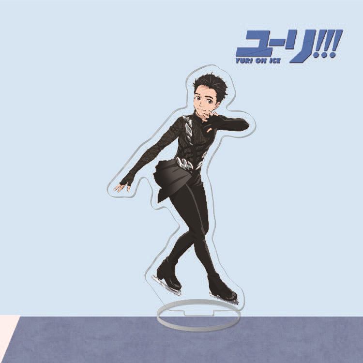 Giá Đỡ Mô Hình Nhân Vật YURI on ICE Bằng Acrylic Độc Đáo Trang Trí Nhà Cửa