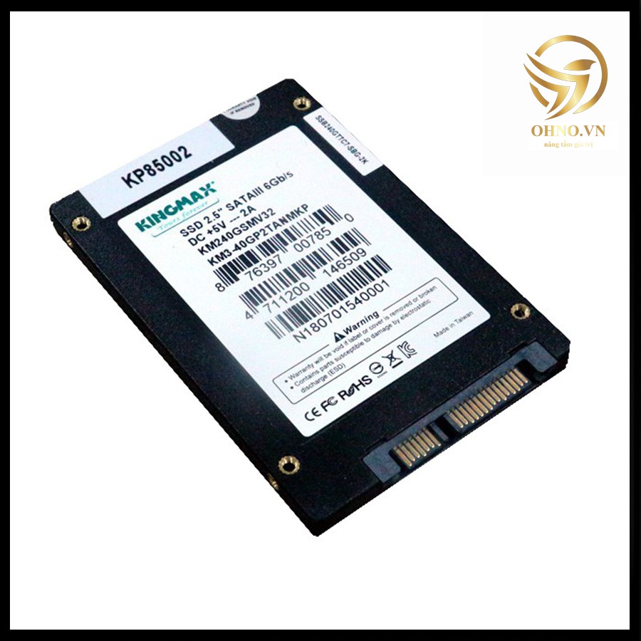 Ổ Cứng SSD KINGMAX Chính Hãng 120GB 240GB 480GB Ổ Cứng Sata III 2.5inch Đọc Ghi Tốc Độ Cao - OHNO VIỆT NAM