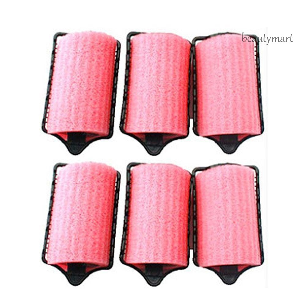 [Hàng mới về] Set 6 Lô Cuốn Tóc Tạo Kiểu Tiện Dụng Độc Đáo Cho Nữ