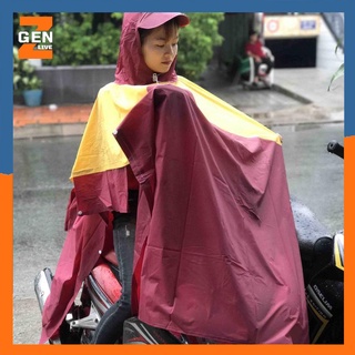 Áo Mưa Cánh Dơi Vải Dù Siêu Bền In Logo Tiện Lợi - Giao Màu Ngẫu Nhiên - LZ FASHION - CA039