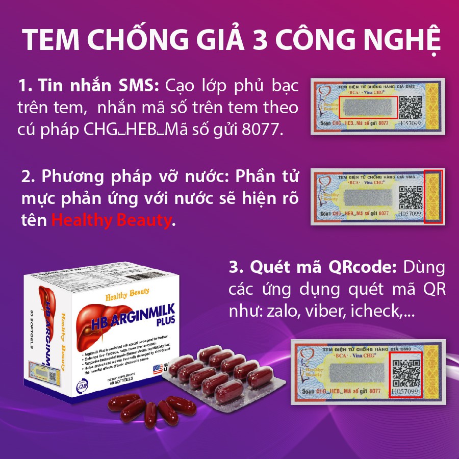 HB Arginmilk Plus - Viên Uống Hạ Men Gan Và Tăng Cường Chức Năng Gan.