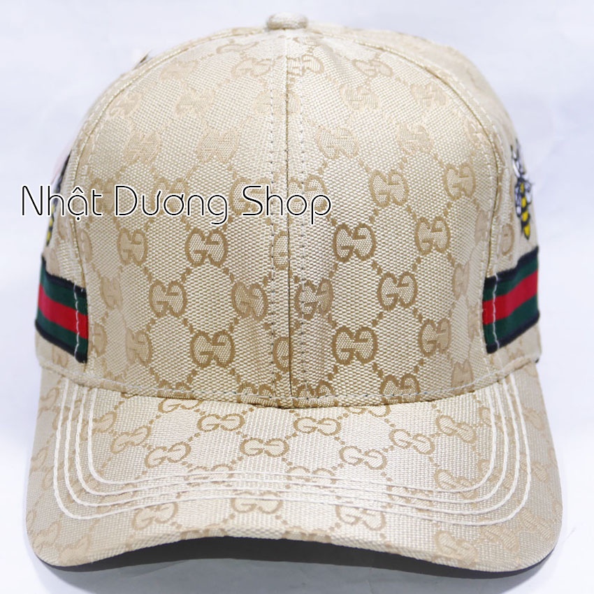 (Hàng VNXK) Nón kết KaKi, mũ lưỡi trai CON ONG nam nữ CAO CẤP  vải đẹp thời trang cá tính chuẩn FOM