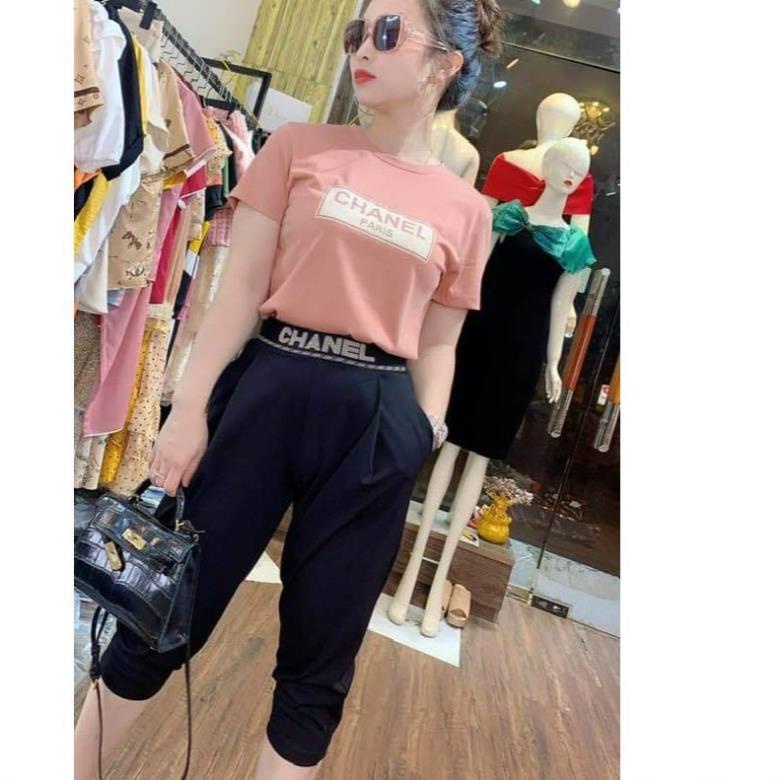 Quần bầu ngố cạp chữquần ngố bầu chất umi thiết kế form bagyco giãn 4 chiều ❤️