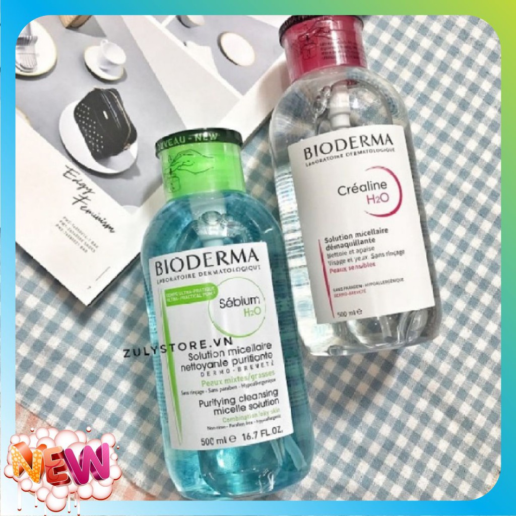 [DATE XA] Nước Tẩy Trang Bioderma 🎁 FREESHIP 🎁 Tẩy Trang Cho Mọi Loại Da [Nắp Nhấn] | BigBuy360 - bigbuy360.vn