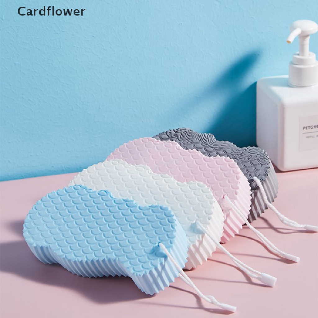 &lt; Cardflower &gt; Miếng Bọt Biển Mềm Tẩy Tế Bào Chết Toàn Thân Dành Cho Người Lớn Và Trẻ Em Đang Giảm Giá