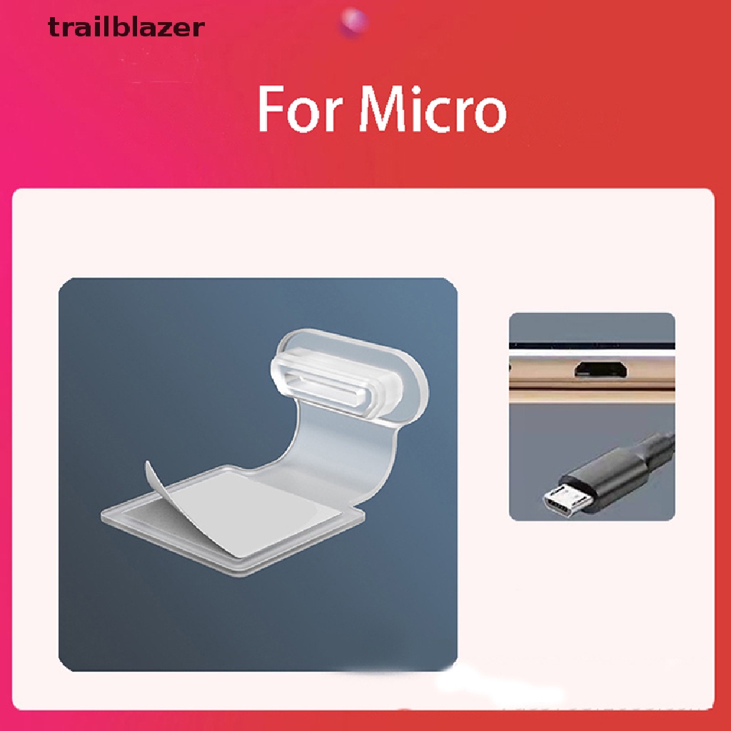 Nắp Đậy Cổng Sạc Type-C / Mirco / Lightning Chống Bụi Ốp