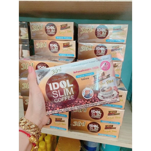 Cafe idol 3in1 thái lan hộp 10 gói