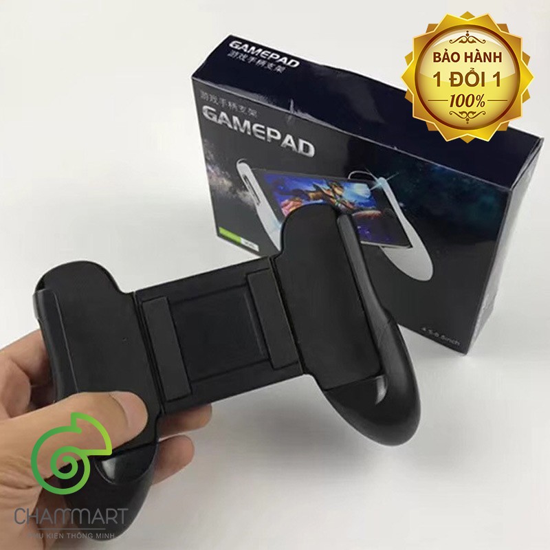 Combo tay cầm kẹp điện thoại Gamepad tay cầm chơi game tặng bộ Odog thép Phặn Phặn