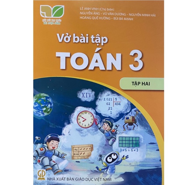 Sách - Toán lớp 3 - Kết Nối (Tập 1 + Tập 2)