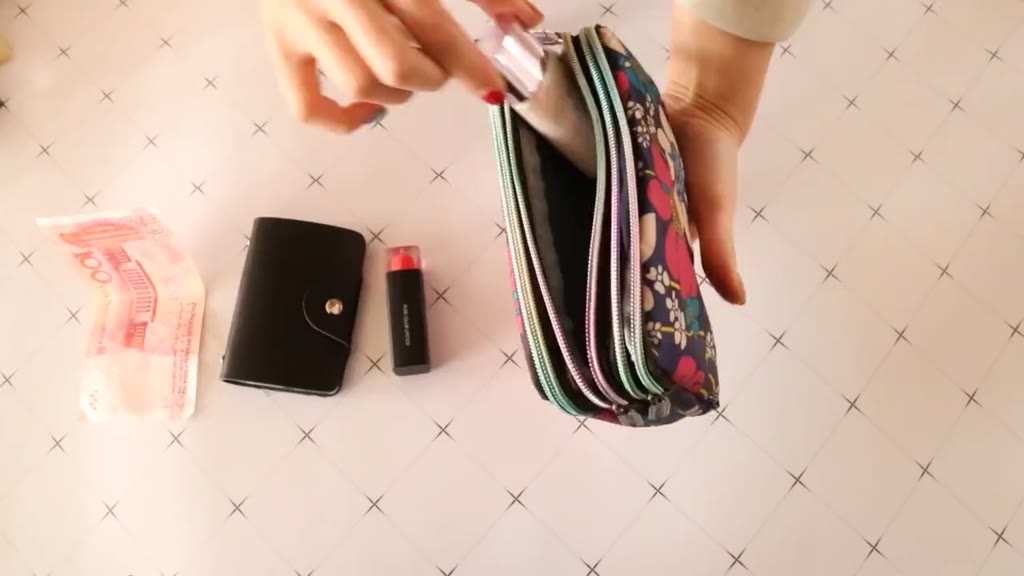 Túi Vải Đựng Điện Thoại/Tiền Xu Cỡ Lớn Có Khóa Kéo 6-Inch | BigBuy360 - bigbuy360.vn