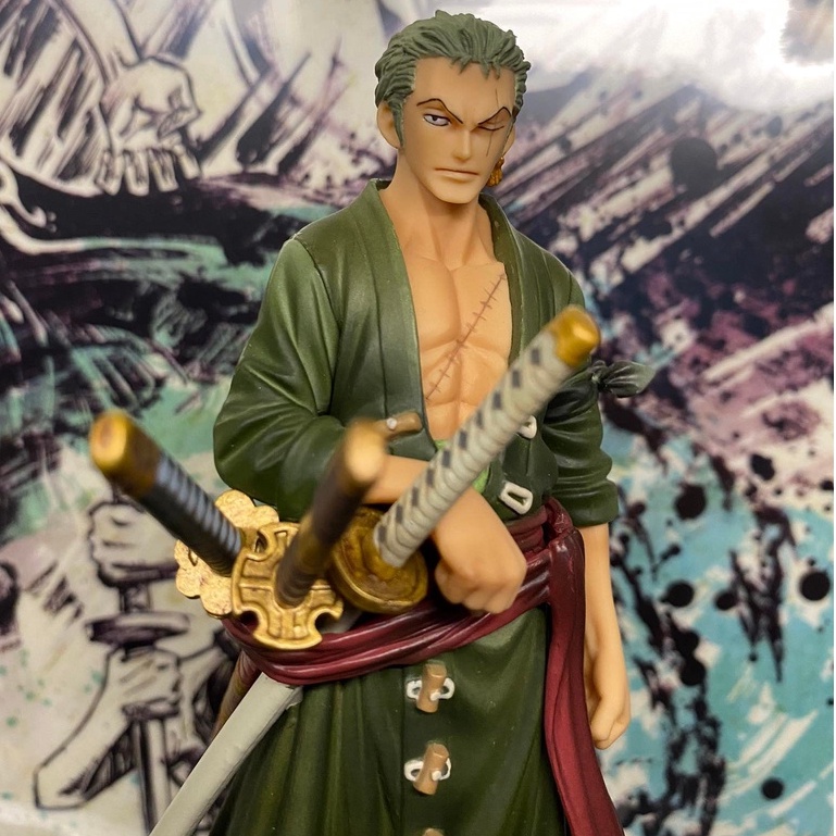 Mô hình Chính Hãng One piece - Roronoa Zoro - DXF The Grandline Men Volume 12 Banpresto