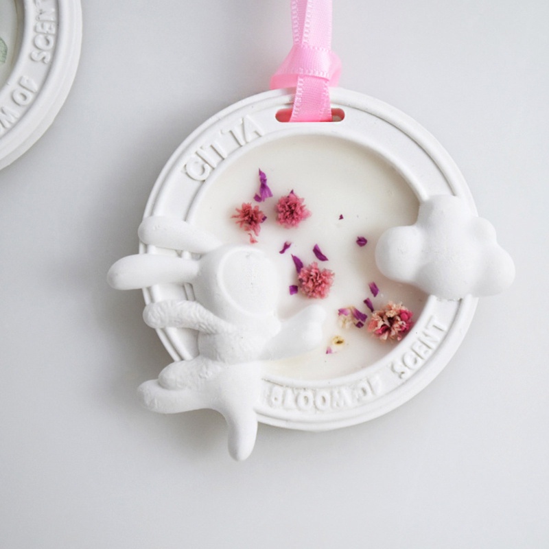 Khuôn Silicone Làm Xà Phòng Hình Thỏ Con Xinh Xắn