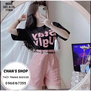 Bigsize 60- 90kg SÉT ÁO QUẦN NHUNG