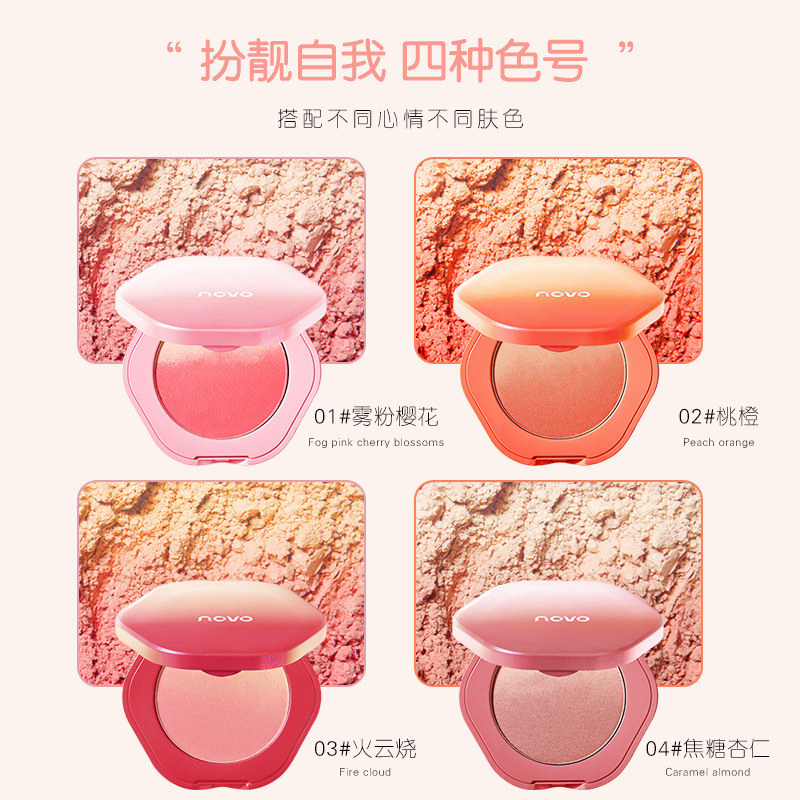 [Hàng mới về] Phấn Má Hồng NOVO Chống Thấm Nước Và Mồ Hôi Cao Cấp | BigBuy360 - bigbuy360.vn
