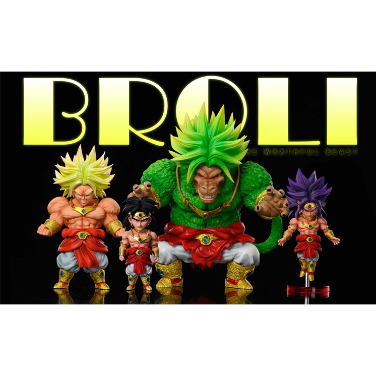 Mô hình Resin Dragon Ball chính hãng - Broly 1993 - League Studio