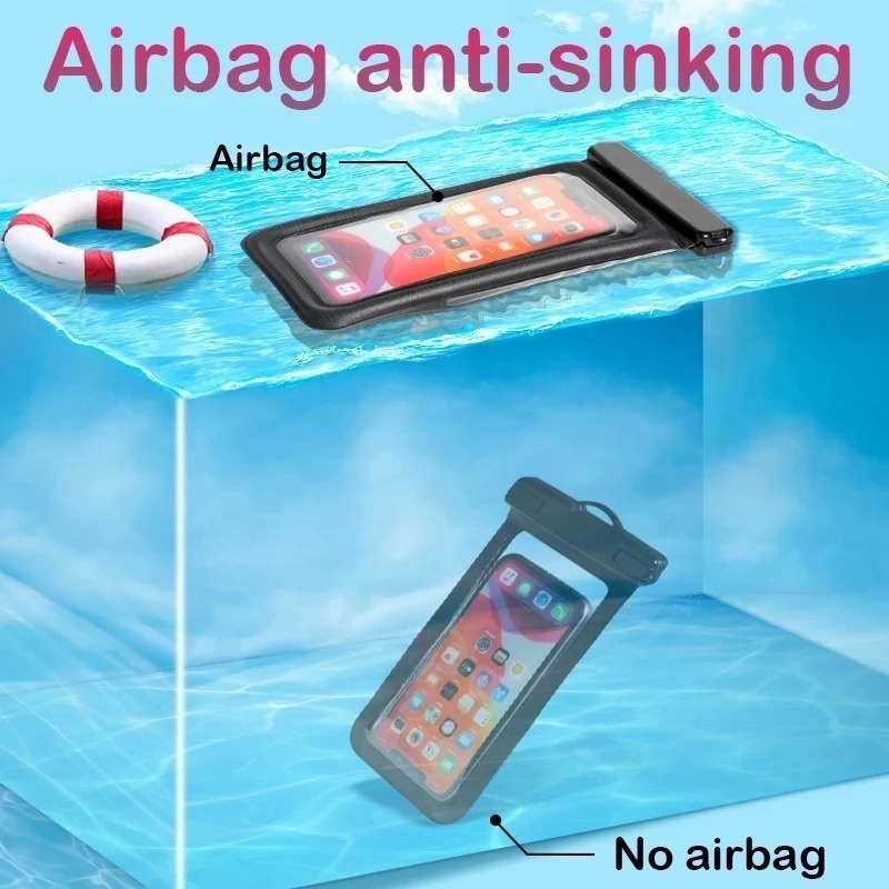 Túi Đựng Điện Thoại Chống Nước Bằng Pvc Thông Dụng Cho iPhone