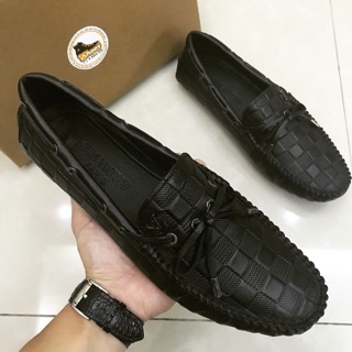 Giày lười L.V da xịn VNXK