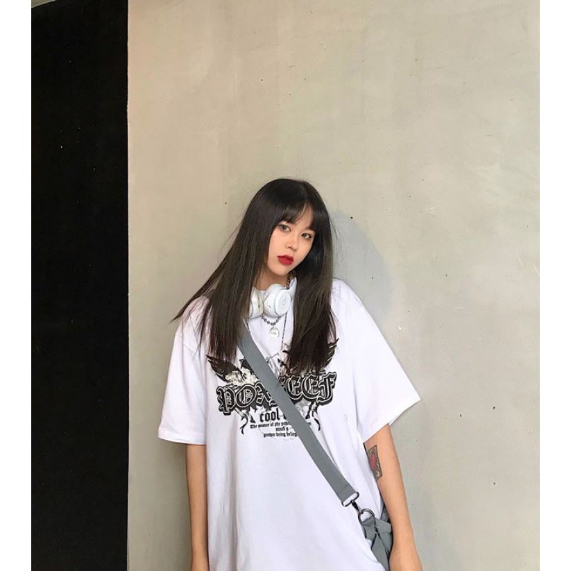 ÁO THUN, ÁO PHÔNG TAY LỠ UNISEX FORM RỘNG M43