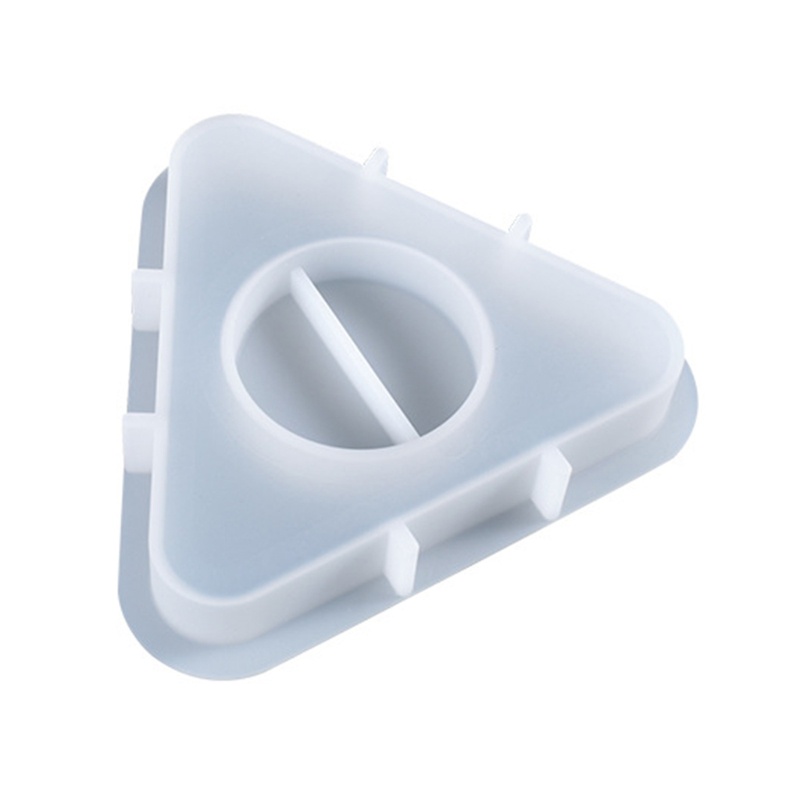 Khuôn Silicone Làm Giá Đỡ Nến Hình Tam Giác DIY