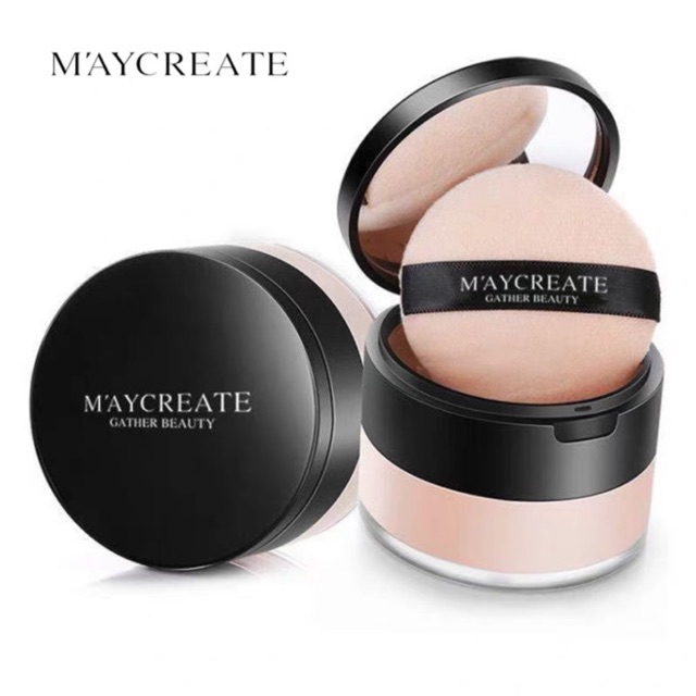 Phấn phủ dạng bột kiềm dầu che khuyết điểm Maycreate 15G Sena Beauty | BigBuy360 - bigbuy360.vn