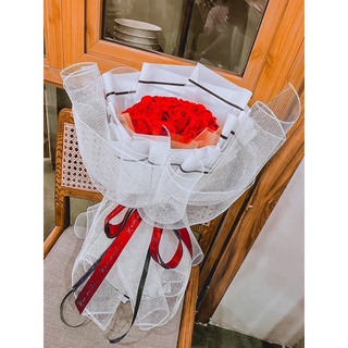 Bó hoa sáp 20 bông -tặng thiệp và topper