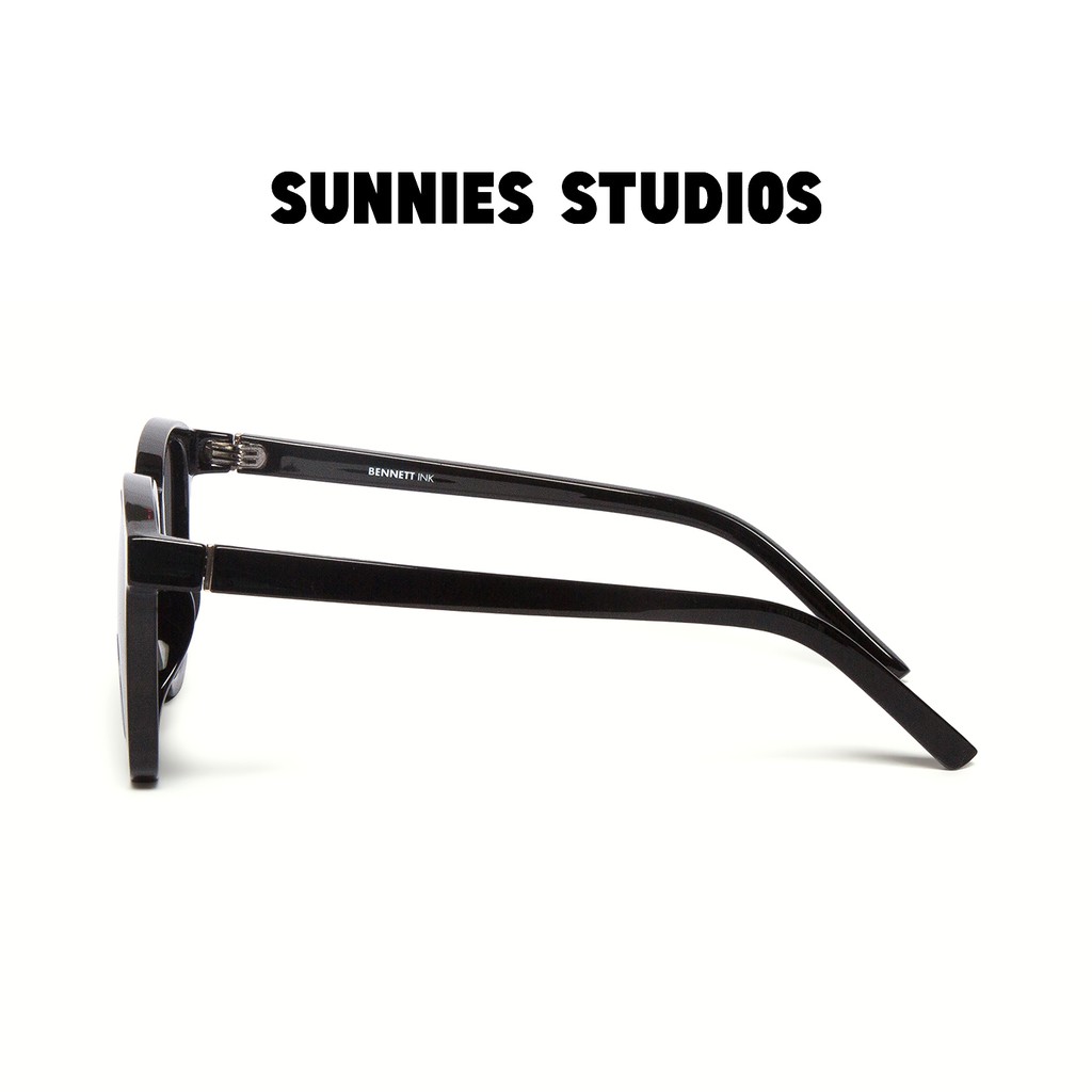 Kính mát Sunnies Studios Gọng Vuông Bennett in Ink
