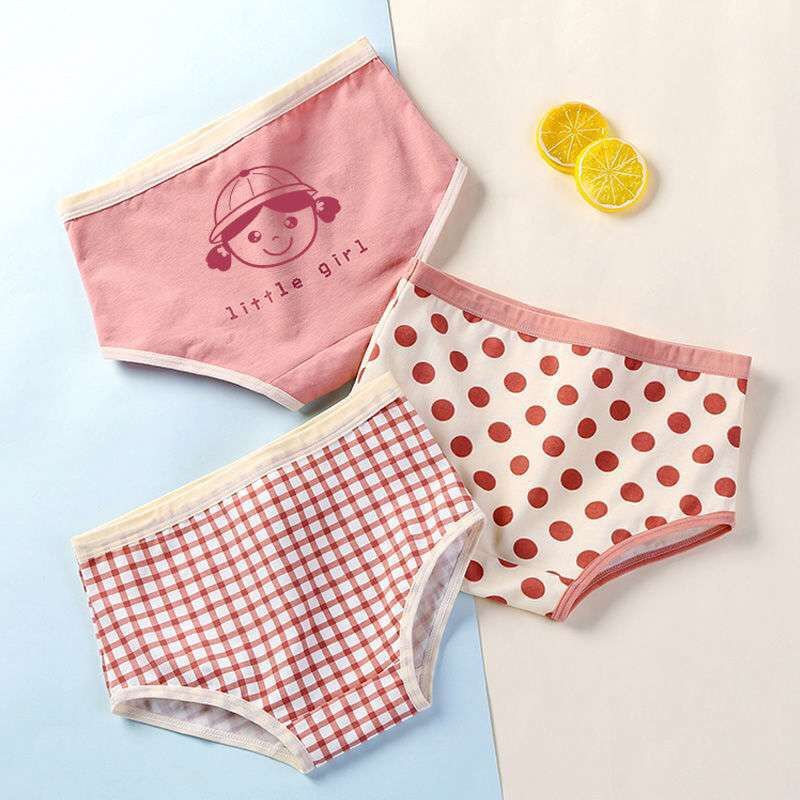 Quần lót cho bé gái size đại sét 3 Chip đùi trẻ em quần mặc váy bé gái từ 9-46kg XS19