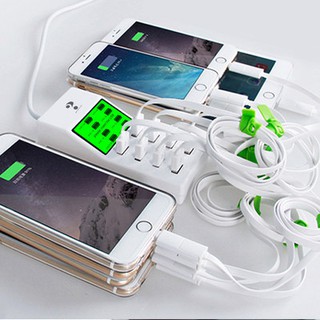 Nhiều cổng 8 cổng usb sạc nhiều lỗ nhanh ff sạc Ổ cắm điện thoại Apple Android tablet ipad