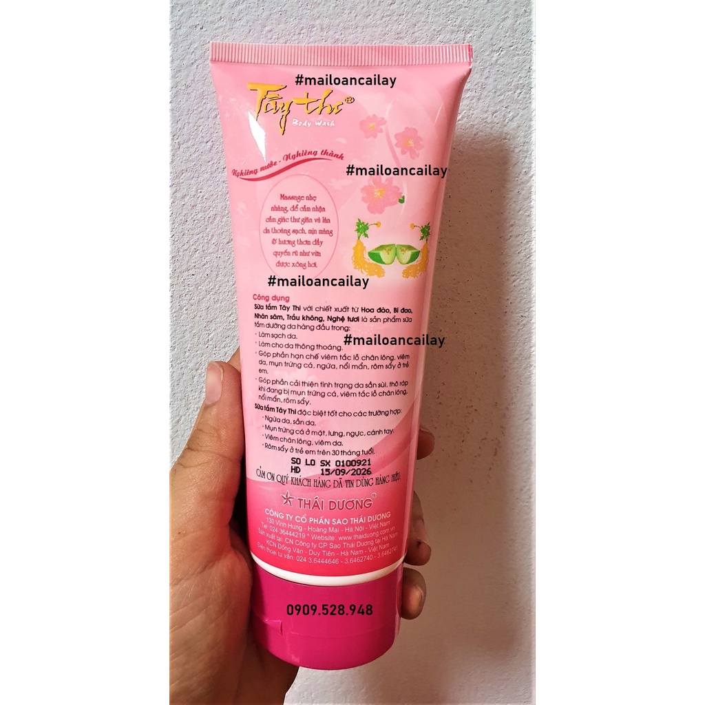 Sữa tắm Tây Thi - Sao Thái Dương 200ml