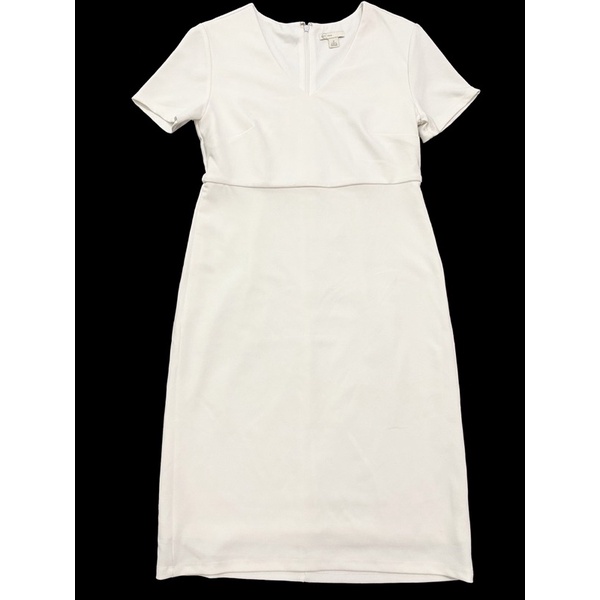 Đầm thun 2 lớp cổ V tay ngắn EST.1946 (Size 2/ Dơ nhẹ) - Thanh lý vnxk m