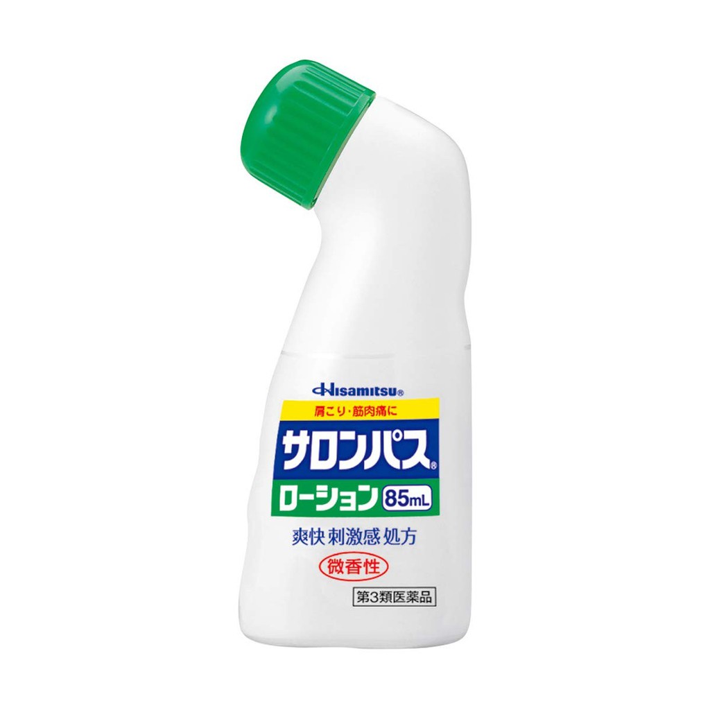 Dầu Lăn Xoa Bóp Salonpas Hisamitsu - Chai Lăn Salonpas Giảm Đau Xương Khớp Nội Địa Nhật 85ML - Wincy Mart