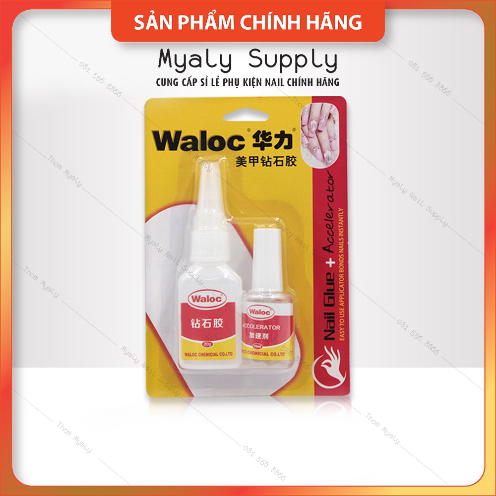 Keo Bê Tông Nail Waloc Dán Móng Đính Đá SP000169