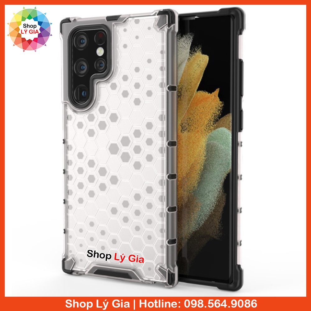 Ốp lưng chống sốc tổ ong cho S22 Ultra / S22 Plus / S22