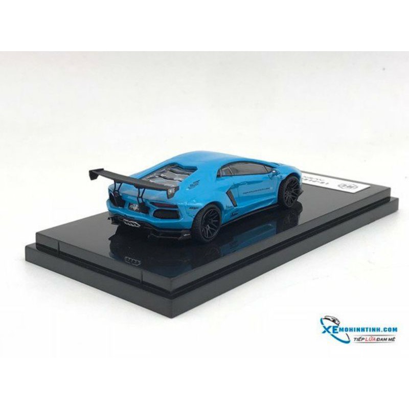 Xe Mô Hình Lamborghini Aventador LB 1.0 Limited Edition 699 1:64 JEC (Xanh Dương)