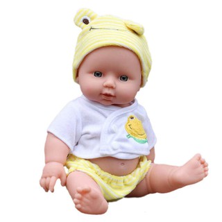Búp bê em bé sơ sinh dễ thương bằng silicon