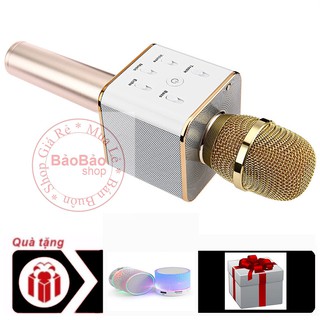 Micro kèm loa bluetooth Q7 tặng loa mini bluetooth HLD-600