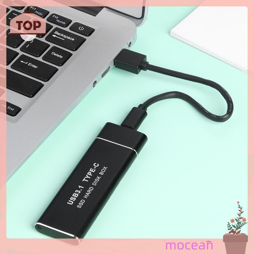 Hộp Ổ Cứng Ngoài Mocean Usb Type C M.2 Ssd Nvme Pcie Sata M / B Ốp | BigBuy360 - bigbuy360.vn