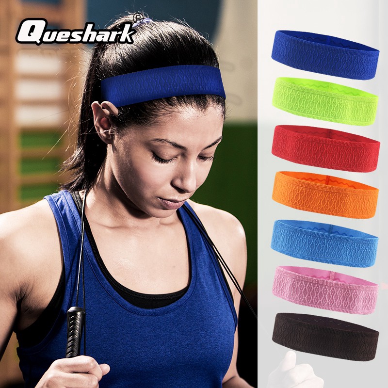 Head Sweat Band Running Sport Headband Headscarf Silicone Anti-slip