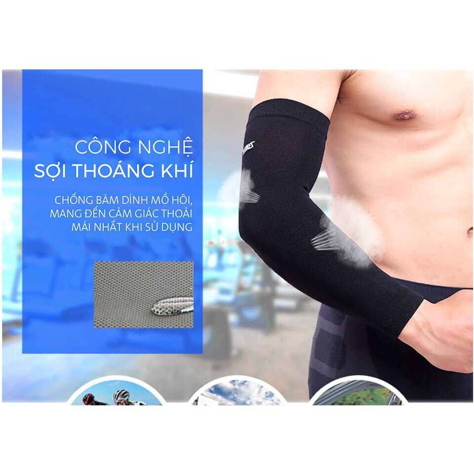 Băng Bảo Vệ Khuỷu Tay Thể Thao Aolikes Chính Hãng A7146 (1 đôi)