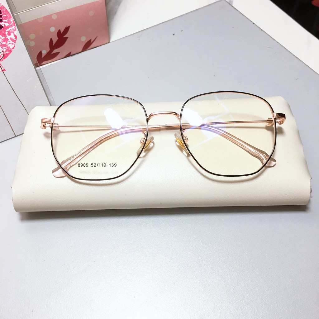 [Mã FARSSTGRE giảm 5K đơn bất kỳ] Gọng kính vuông 8909 nhận cắt cận viễn loạn | BigBuy360 - bigbuy360.vn