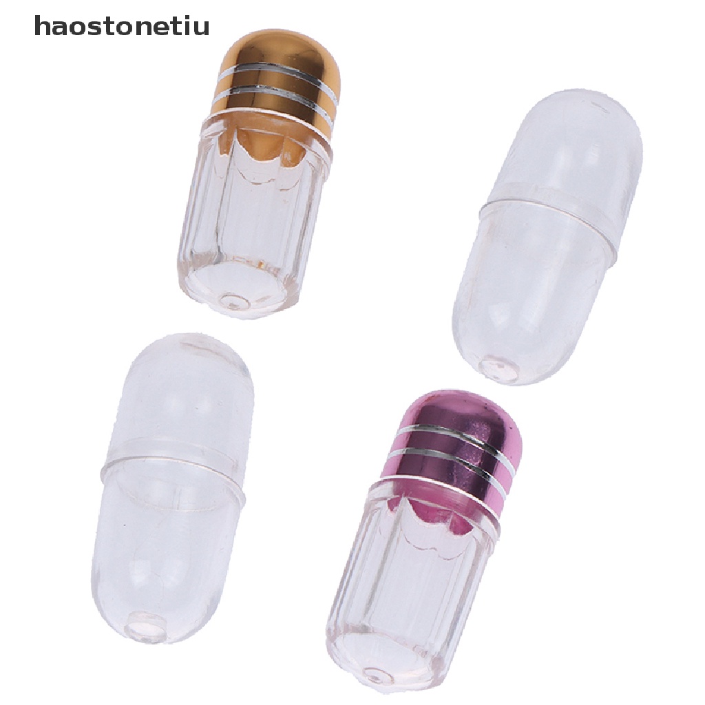 [Hàng mới về] Set 10 hộp đựng thuốc mini nắp lật trong suốt tiện dụng
