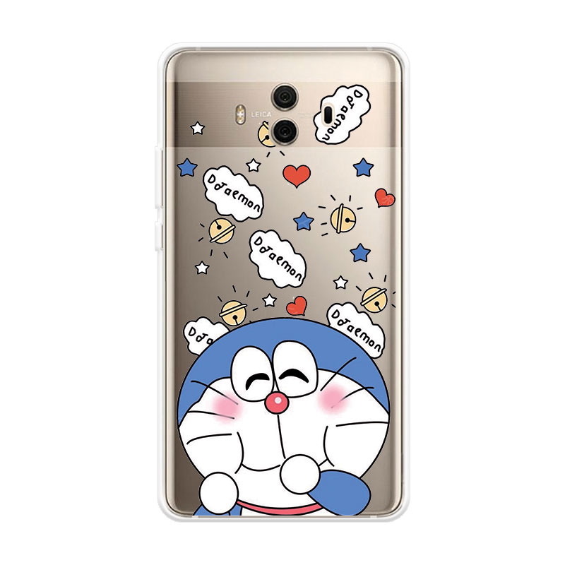 Ốp Lưng Huawei Mate 9 10 Mate9 Pro Mate10 Lite TPU mềm Case Doraemon Two