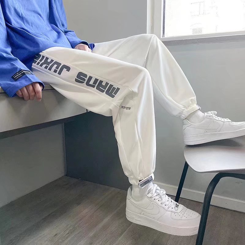 Quần Thể Thao Dáng Rộng Phong Cách Hàn Quốc Thời Trang Xuân Thu 2021 Cho Nam Size S-3XL