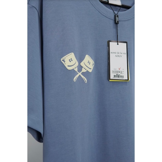 ÁO THUN UNISEX ADLV, ÁO THUN ADLV MARSHMALLOW 4 MÀU BIG SIZE