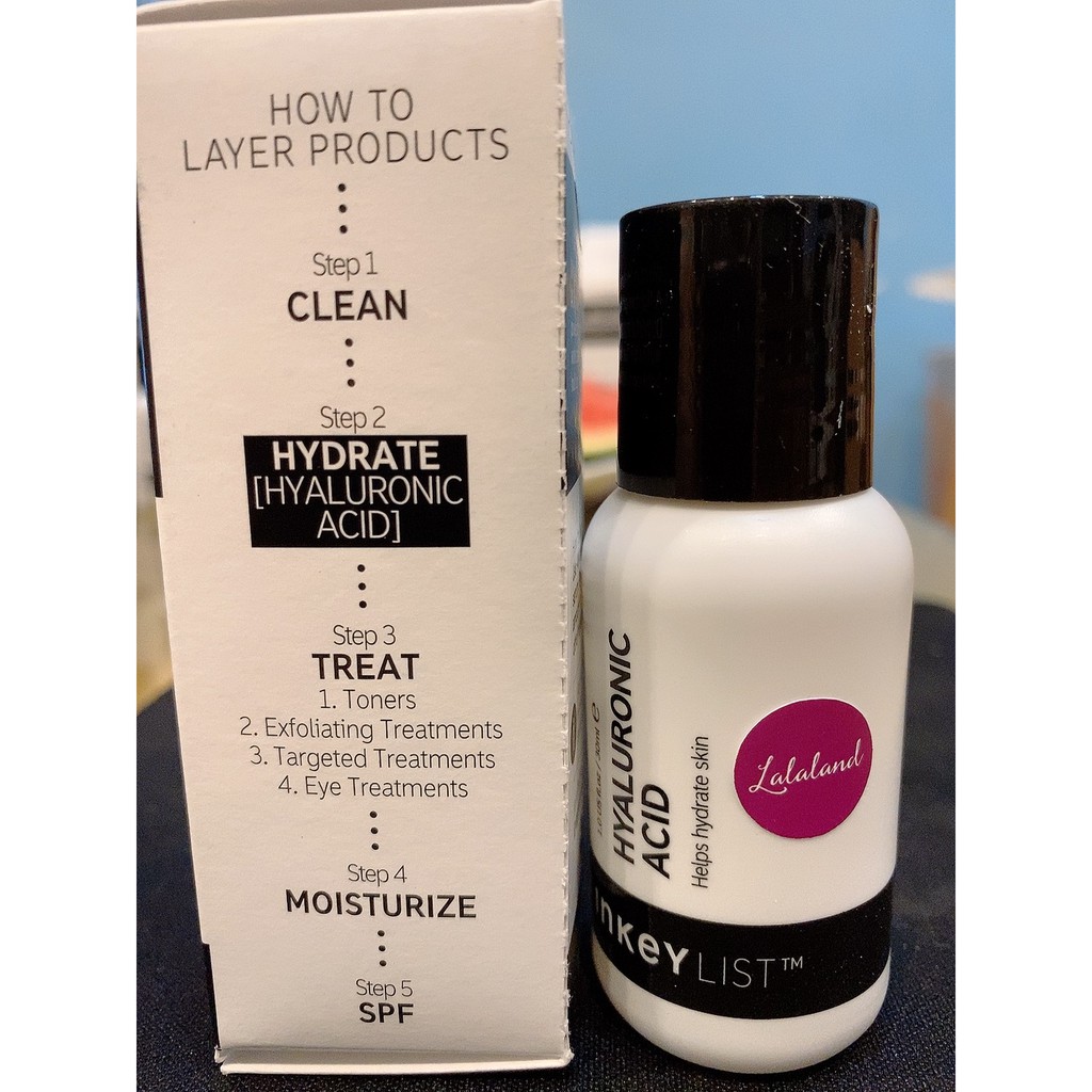 Tinh chất cấp ẩm phục hồi da The INKEY List Hyaluronic Acid Serum 30ml | BigBuy360 - bigbuy360.vn